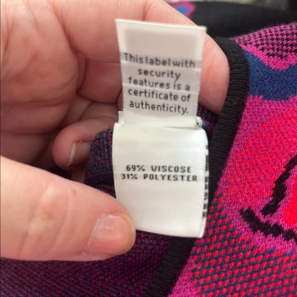 DIANE von FURSTENBERG DVF Dress Rose Jacquard Flare Dress - Picture 12 of 13